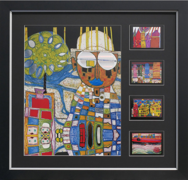 Kunstdruck HUNDERTWASSER