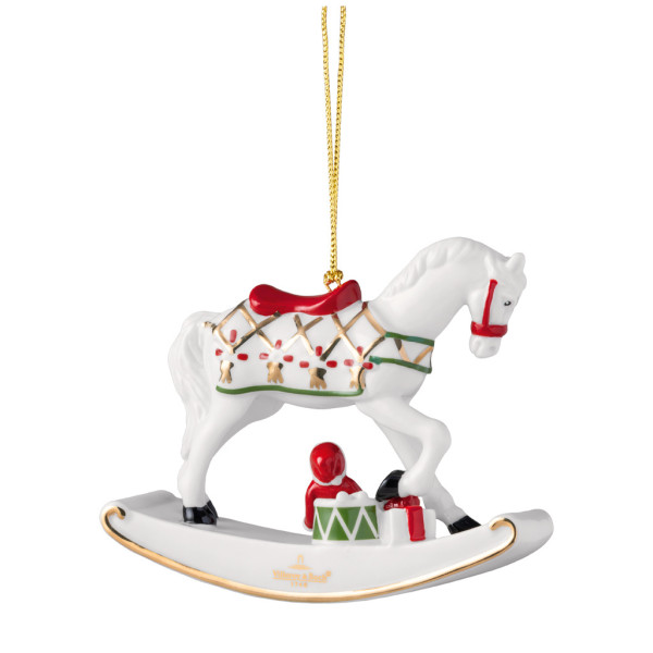 Christbaumschmuck Hänger Schaukelpferd