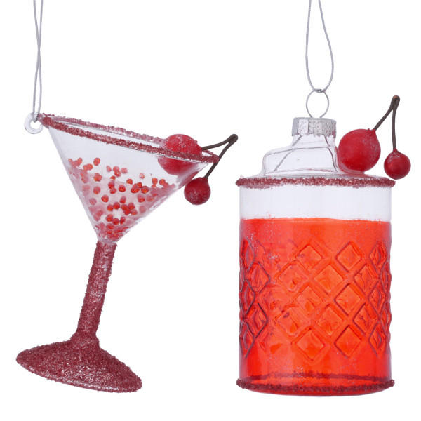 Christbaumschmuck Hänger COCKTAIL