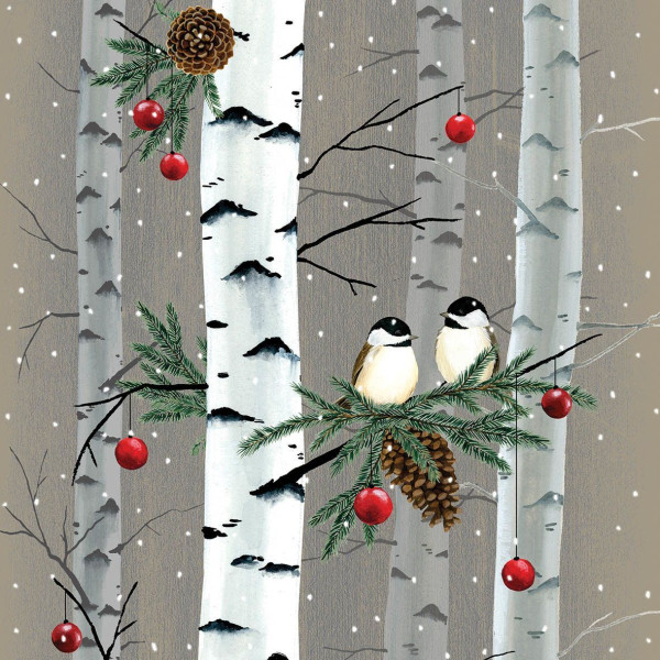 Servietten BIRCH &amp; BIRDS